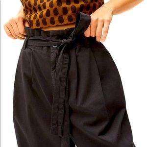 EVERLANE medium paper bag blank pant